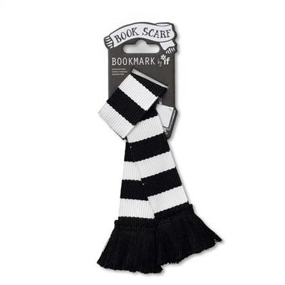 بوک مارک مدل Black and White Scarf